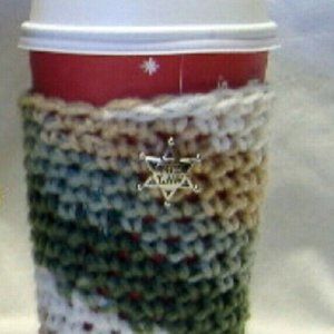 Star Coffee Cup Cozy, Fits Starbucks Venti or Grande Cup, Cover Sleeve Cozi Hot